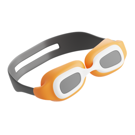 Swimming goggles  3D Icon