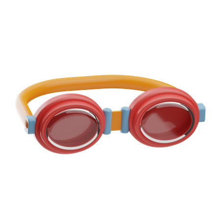 Swimming Goggles  3D Icon