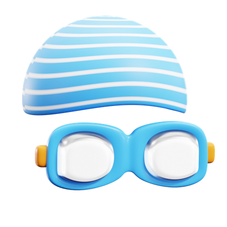 Swimming Goggles  3D Icon