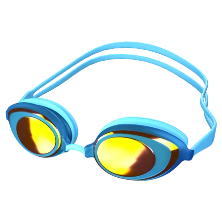 Swimming Googles  3D Icon