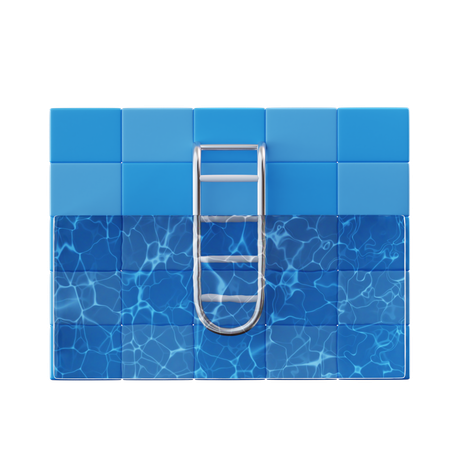 Swimming Pool  3D Icon