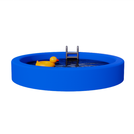 Swimming Pool  3D Icon