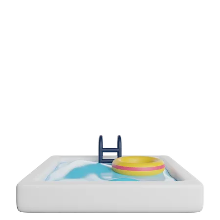 Swimming Pool  3D Icon