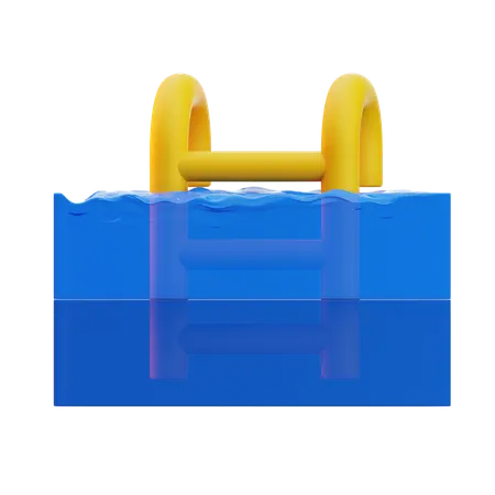 Swimming Pool 3D Icon