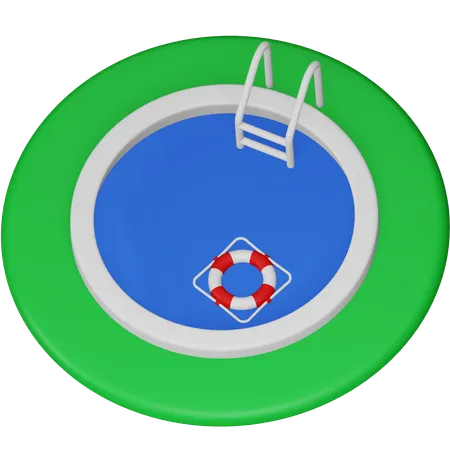 Swimming Pool  3D Icon