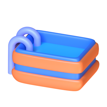 Swimming Pool  3D Icon