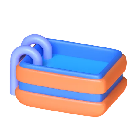 Swimming Pool  3D Icon