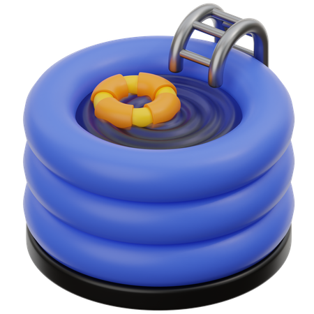 Swimming Pool  3D Icon