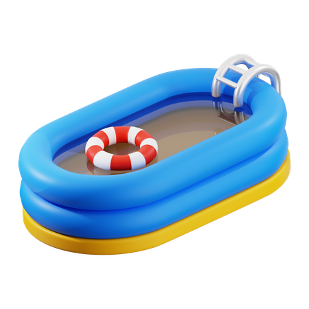 Swimming Pool  3D Icon