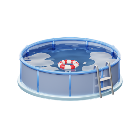 Swimming Pool  3D Icon