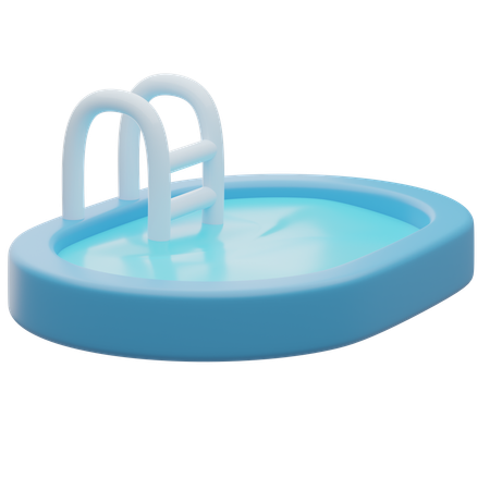 Swimming Pool  3D Icon