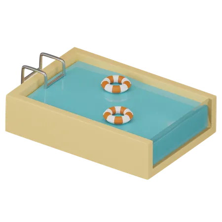 Swimming Pool  3D Icon