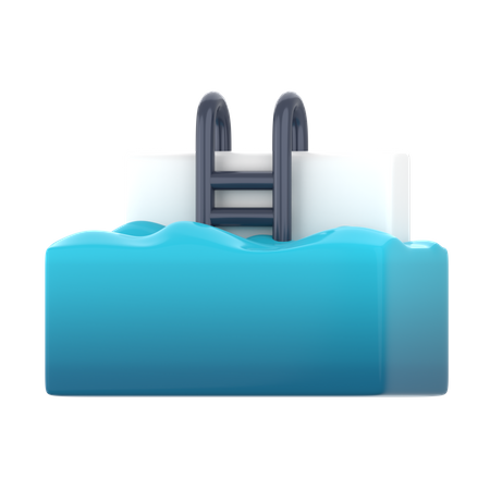 Swimming Pool  3D Icon