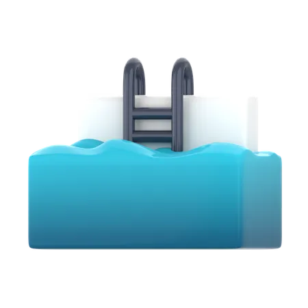 Swimming Pool  3D Icon