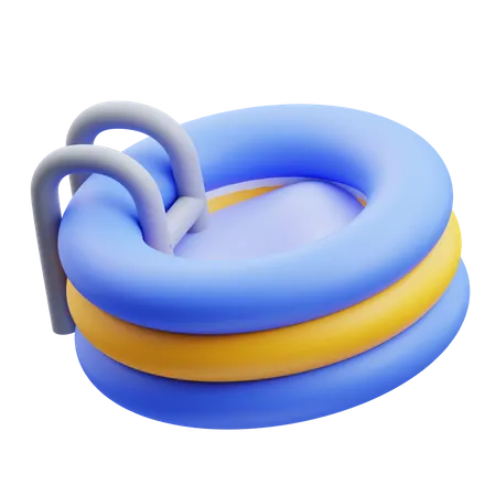 Swimming Pool  3D Icon