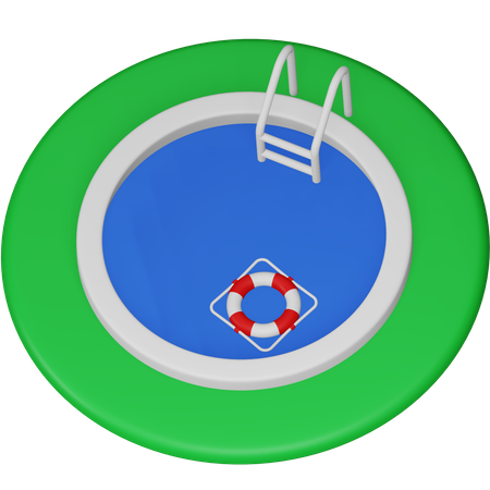 Swimming Pool  3D Icon
