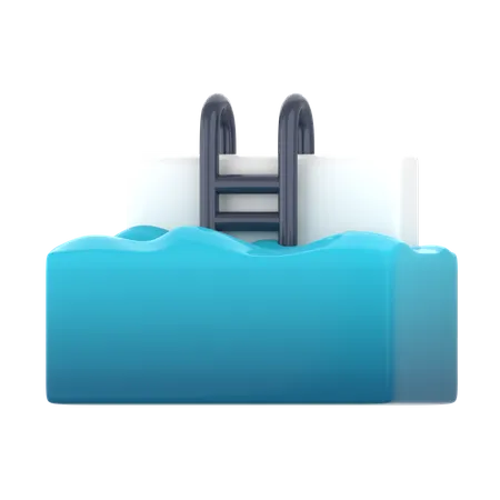 Swimming Pool 3 D Travel Vacation Icon Pack 3D Icon