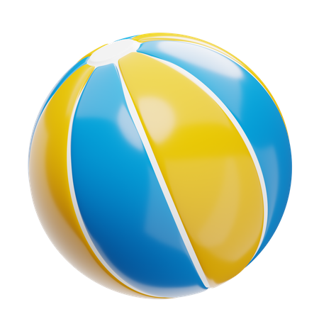 Swimming Pool Ball  3D Icon