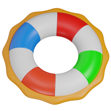 Swimming Ring  3D Icon