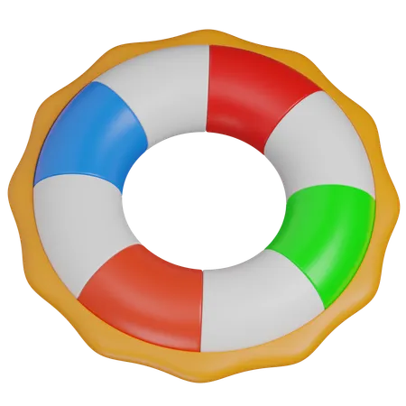 Swimming Ring  3D Icon