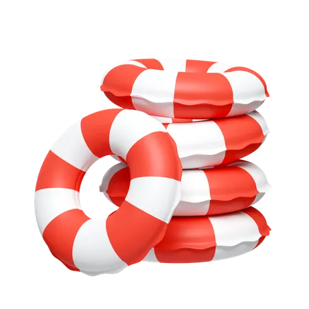 Swimming Ring  3D Icon