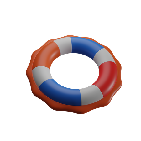 Swimming Rings  3D Icon