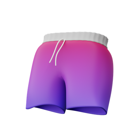 Swimming Short  3D Icon