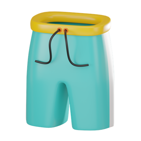 Swimming Trunks  3D Icon