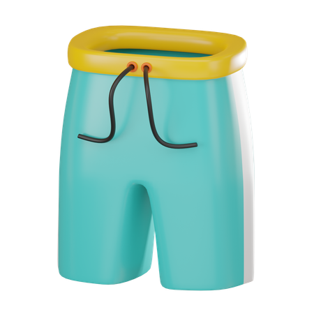 Swimming Trunks  3D Icon