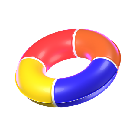 Swimming Tube  3D Icon