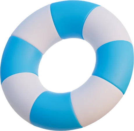 Float Into Summer Fun With The Swim Ring Icon Perfect For Adding A Playful And Buoyant Touch To Websites Apps And Social Media Its The Ultimate Symbol Of Carefree Water Adventures 3D Icon