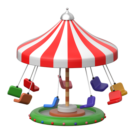 Swing Ride  3D Icon