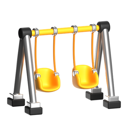 スイングセット  3D Icon