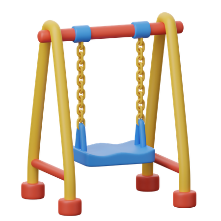 Swing set  3D Icon