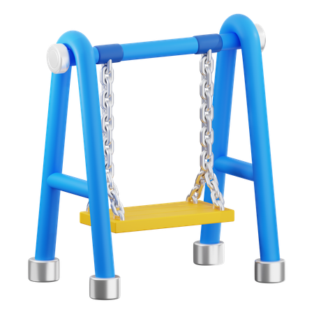 Swing Set  3D Icon
