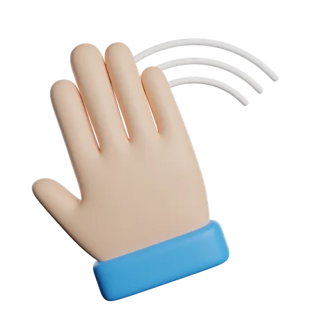 Swipe Hand  3D Icon