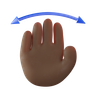swipe hand gesture graphics