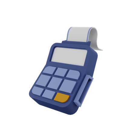 Swipe Machine  3D Icon