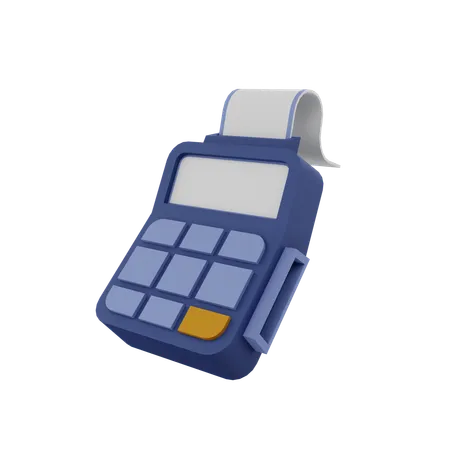 Swipe Machine  3D Icon