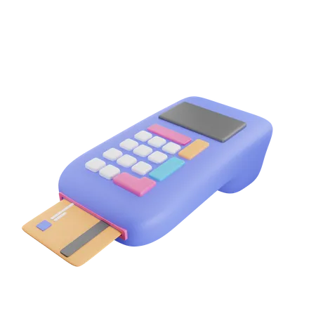 Swipe Machine 3D Icon