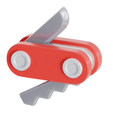Swiss army knife  3D Icon