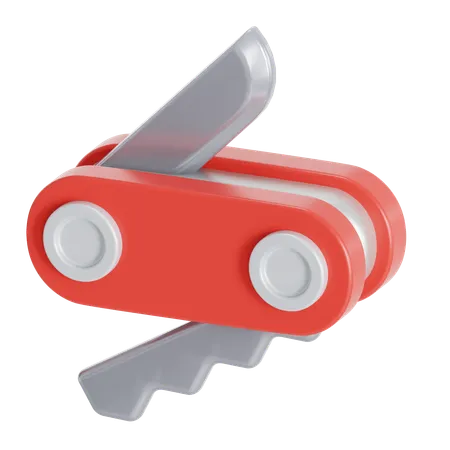 Swiss Army Knife 3D Icon