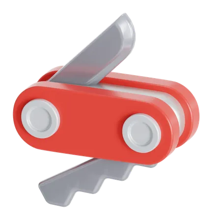 Swiss army knife  3D Icon