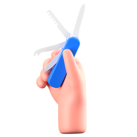 Swiss Army Knife  3D Icon