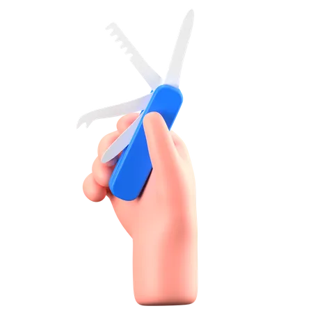 Swiss Army Knife  3D Icon