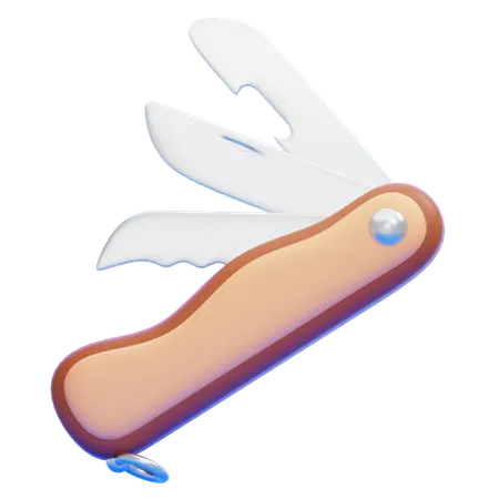 Swiss Knife  3D Icon