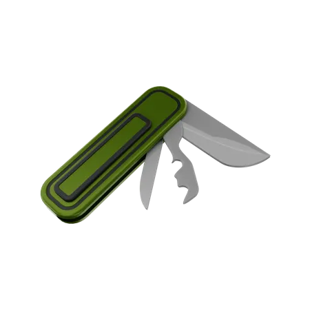 Swiss Knife  3D Icon