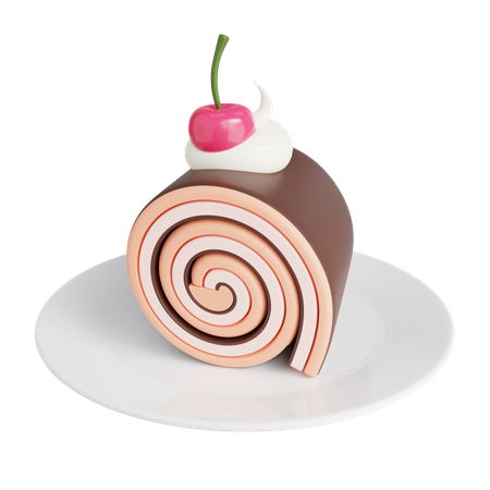 Swiss Roll  3D Icon