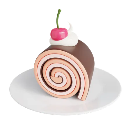 Swiss Roll  3D Icon