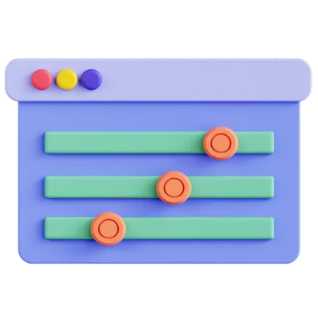 スイッチバー  3D Icon